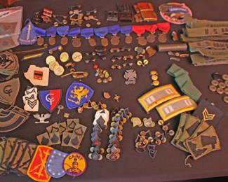 Military Patches, Pins, More
