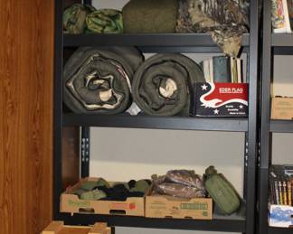 Sleeping Bags, Military Items or Camourflage Items