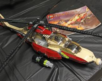 Dino Attack 7477 Helicopter & Manual