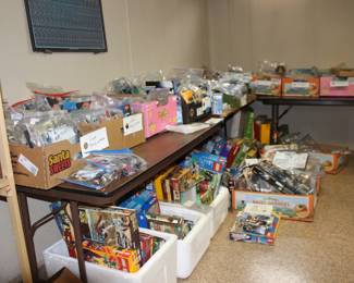 Legos in Bags and Boxes of a Wide Variety