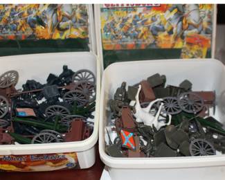 Gettysburg Carts, Horses, Canons