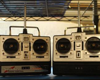 Sender Radio Control Battery Operated