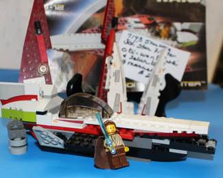 Lego 7143 Jedi Star Fighter, Obi Wan Kenobi Saber  Manual