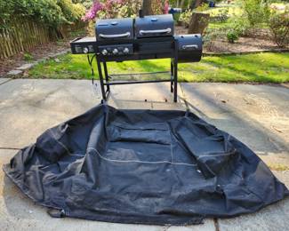 grill and cover