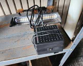 safety light and speaker