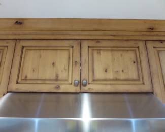 For more info & prices, copy & paste link: https://beforeudemo.com/sales-event/winnetka-chestnut-kitchen-cabinets-bathroom-rehab/