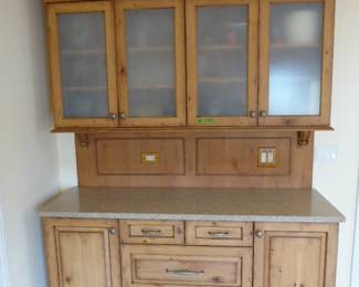 For more info & prices, copy & paste link: https://beforeudemo.com/sales-event/winnetka-chestnut-kitchen-cabinets-bathroom-rehab/
