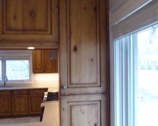 For more info & prices, copy & paste link: https://beforeudemo.com/sales-event/winnetka-chestnut-kitchen-cabinets-bathroom-rehab/