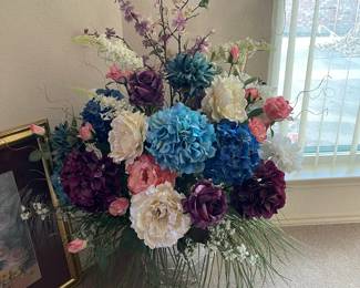 Pretty artificial floral designs.