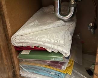 Table linens.