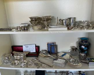 More of the beautiful treasures for sale during in-person shopping hours on Friday and Saturday.