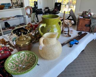 More of the beautiful treasures for sale during in-person shopping hours on Friday and Saturday.