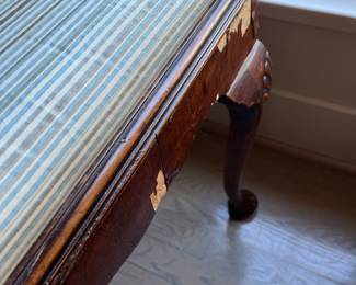 close up of veneer issue