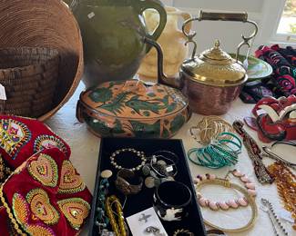 More of the beautiful treasures for sale during in-person shopping hours on Friday and Saturday.