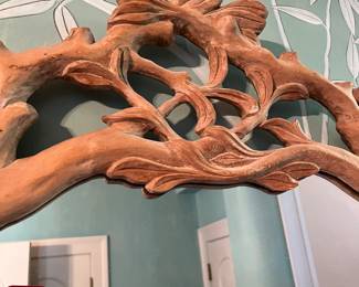 close up of the detailing