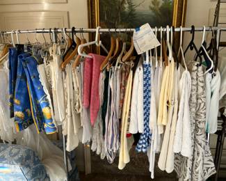 Table linens for sale during in-person shopping Friday & Saturday only.