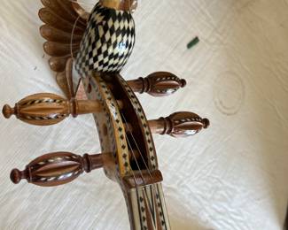 close up of the handle.