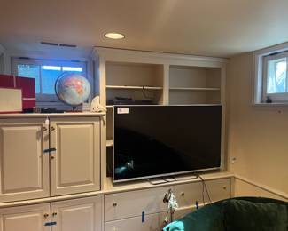 More items for sale during in-person shopping hours on Friday and Saturday.  TV Sold in the next photo.