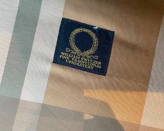 Close up manufacturers tag.