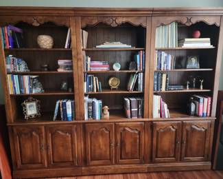 Three Section Bookcase
