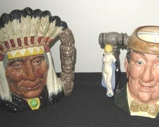 Royal Doulton LargeToby Mugs