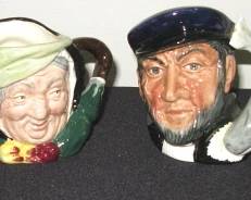 Royal Doulton Small Toby Mugs