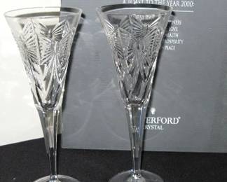 Waterford Millenium goblets