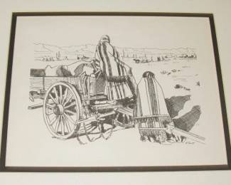 Ink Drawing by N. Scott