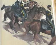 Ron Lesser painting Chief of Scouts