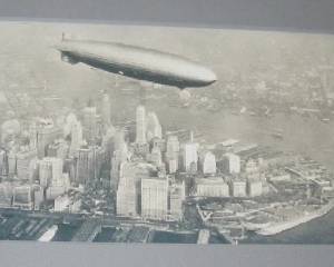 Photo of Zepplin over City