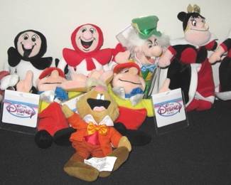 Alice in Wonderland Bean Bag Dolls