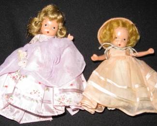 Vintage Dolls in Original Clothes