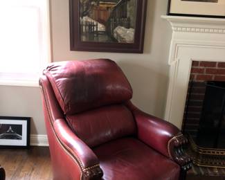 Fine leather chair