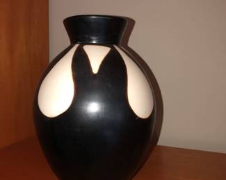 One of two vases by Marcello Prado, Peru