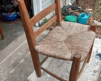 Hand made child's chair