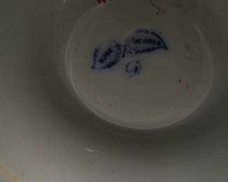 Signed porcelain antiq. plates