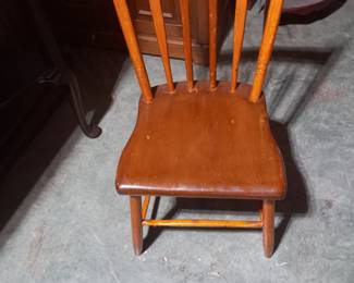 Very early chair. 1830- 1840