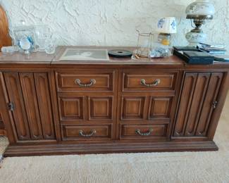 Stereo cabinet....however the turntable has been removed