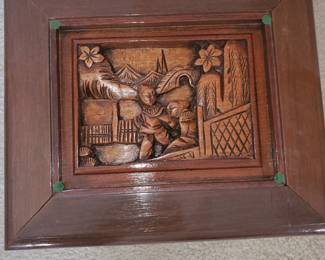 3 of 4 inlaid table tops