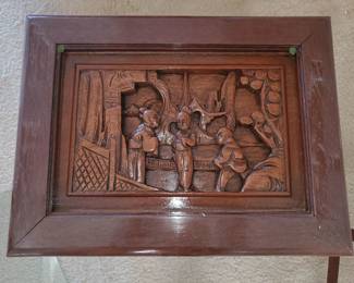 2 of 4 inlaid table tops