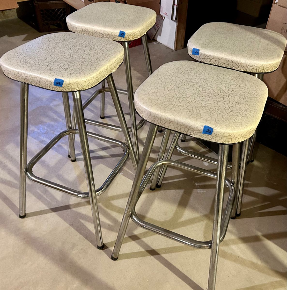 MCM Barstools, Crib, Records, Barcaloungers,... starts on 3/22/2024