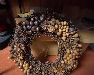 Natural Oak Wreath 
