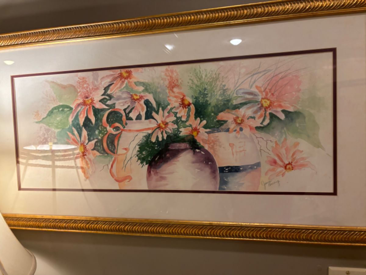 Original watercolor by the late Janice Herring