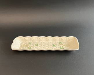 Belleek tray.
