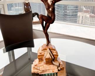 Larry Flynt after Dimitri H. Chiparus,  Dancer of Kapurthala.