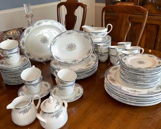 Pristine Royal Doulton china set 