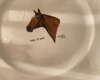 Another Horse Plate one of 8