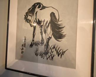 Glass Horse Print