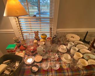 China Side Plates, Horse Plates Lamp