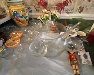 Fire King Bowls and Unusual Punch Bowl